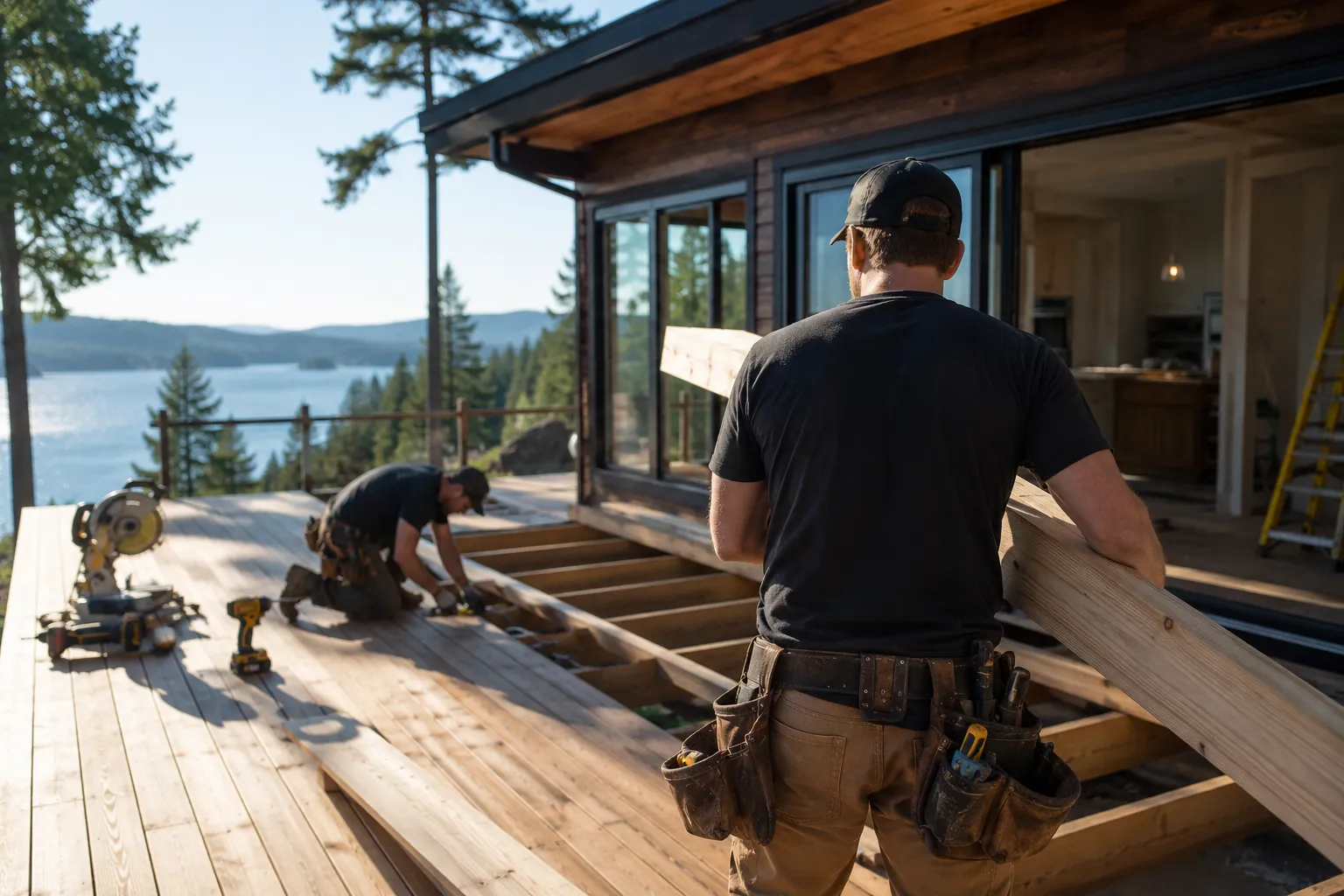 Custom Deck Construction Vancouver Island