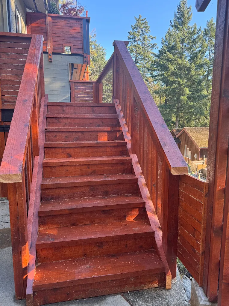 Custom Wooden Deck Construction Nanaimo