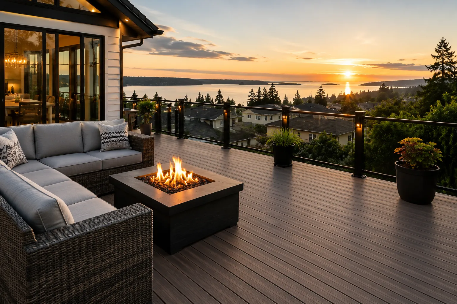 Deck railing promotion